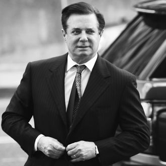 Paul Manafort, not in a jacket made from an ostrich.