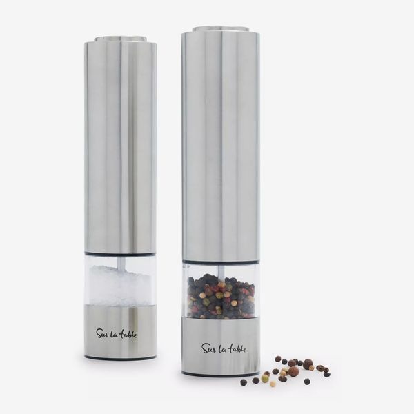 Sur La Table Electric Salt & Pepper Mill Set