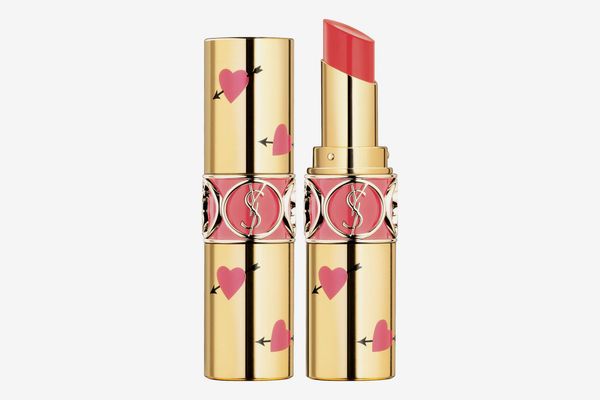 Yves Saint Laurent Heart and Arrow Rouge Volupte Shine Collector Oil-in-Stick Lipstick