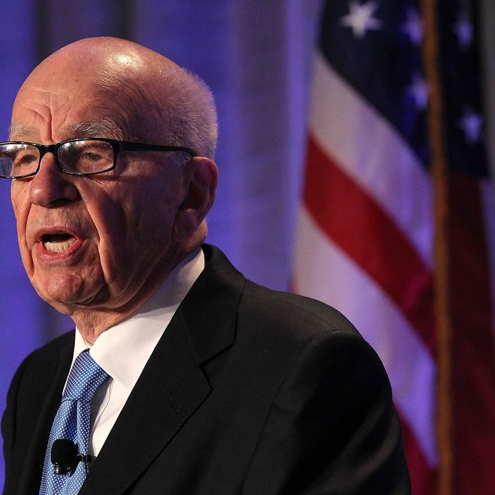 News Corp. CEO Rupert Murdoch delivers a keynote address at the National Summit on Education Reform on October 14, 2011 in San Francisco, California. Rupert Murdoch was the keynote speaker at the two-day National Summit on Education Reform. 