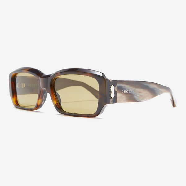 Gucci 59mm Rectangle Sunglasses