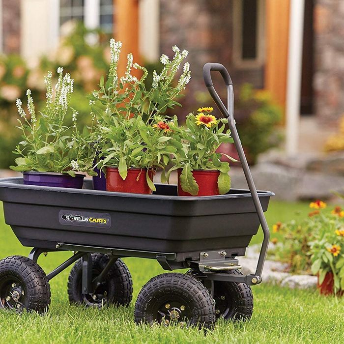5 Best Garden Carts 2021 The Strategist, Steel Utility Flat Garden Wagon