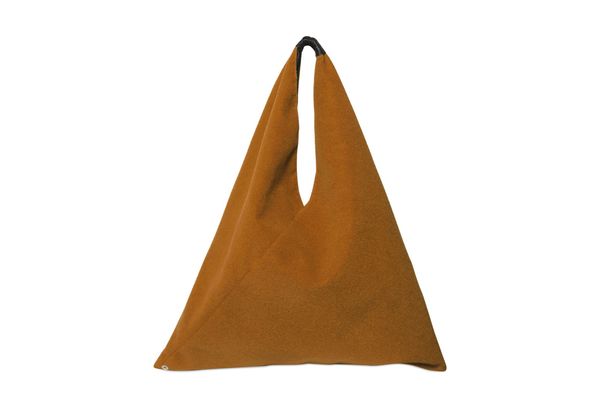 MM6 Di Maison Margiela Faux Shearling Shoulder Bag