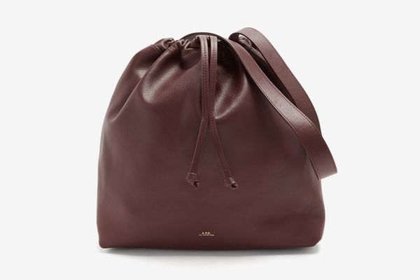 A.P.C. Lena Leather Shoulder Bag