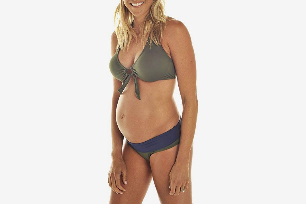 flattering bikinis for pregnancy