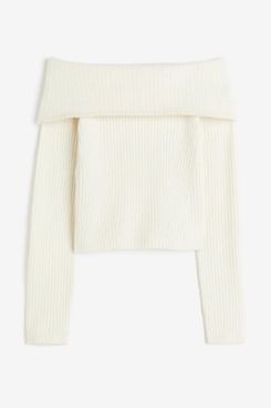 H&M Off-the-shoulder Sweater