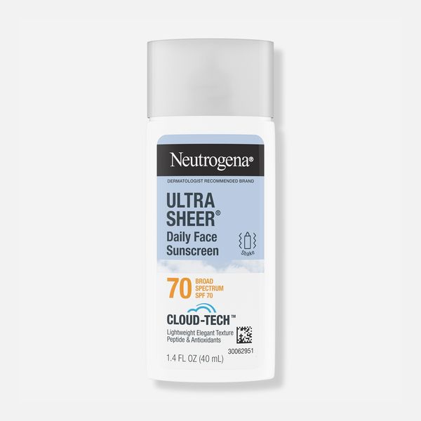 Neutrogena Ultra Sheer Daily Face Sunscreen Broad Spectrum SPF 70