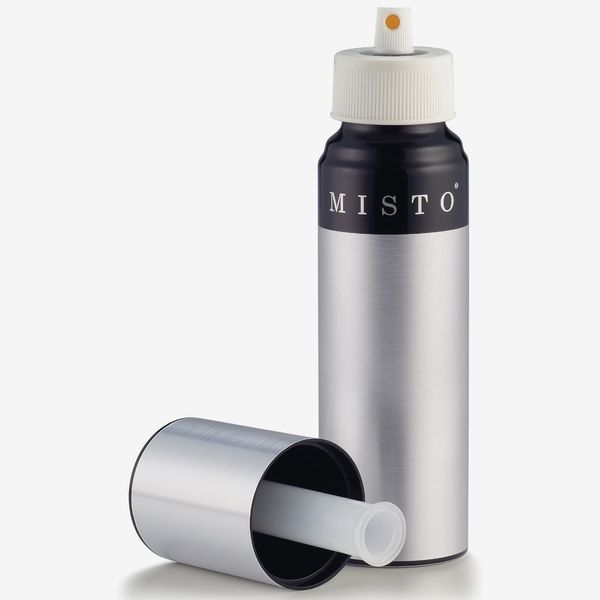 Misto oil sprayer made of brushed aluminum