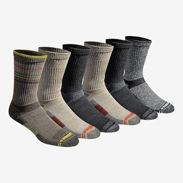 Eddie Bauer Men's Dura Dri Crew Socks - 6 Pairs
