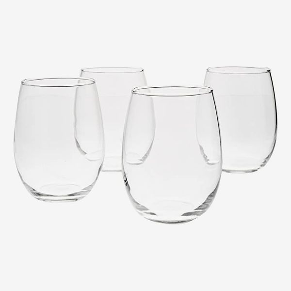 AmazonBasics Stemless Wine Glasses