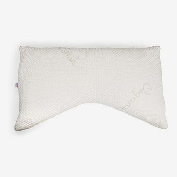 Eli & Elm Organic-Cotton Side-Sleeper Pillow