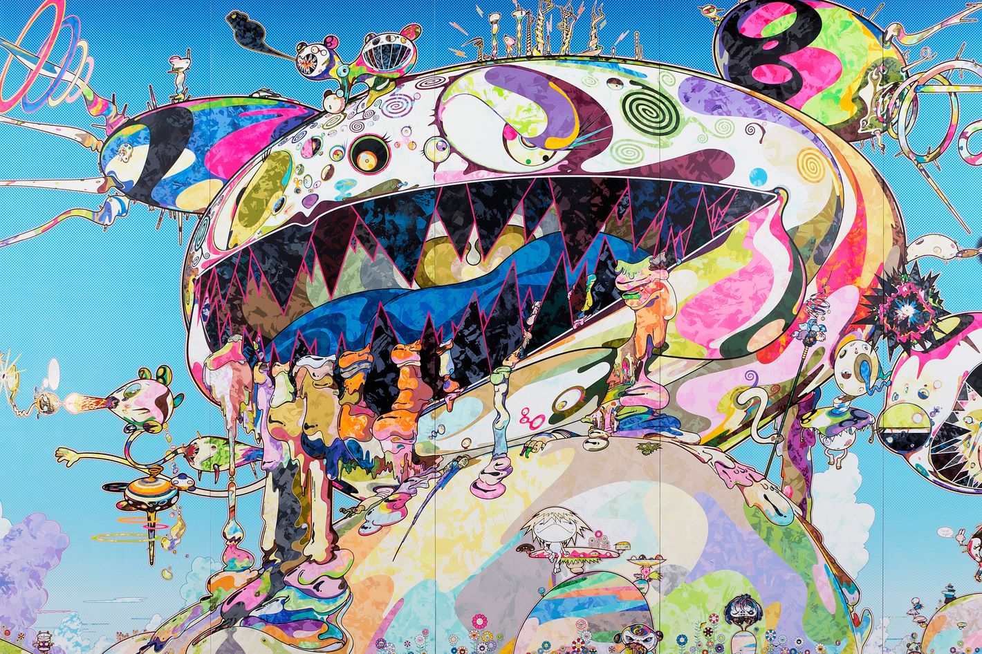 Juxtapoz Magazine - Sound & Vision: Kanye West's Graduation by Takashi  Murakami