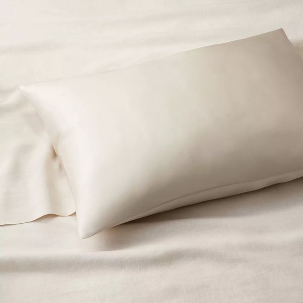 Casaluna Standard Solid Silk Pillowcase