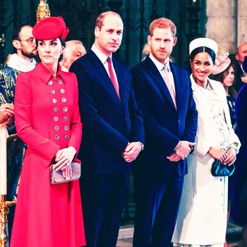 Kate Middleton, Prince William, Prince Harry, and Meghan Markle.