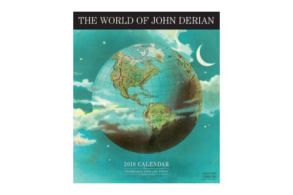 The World of John Derian Wall Calendar 2018