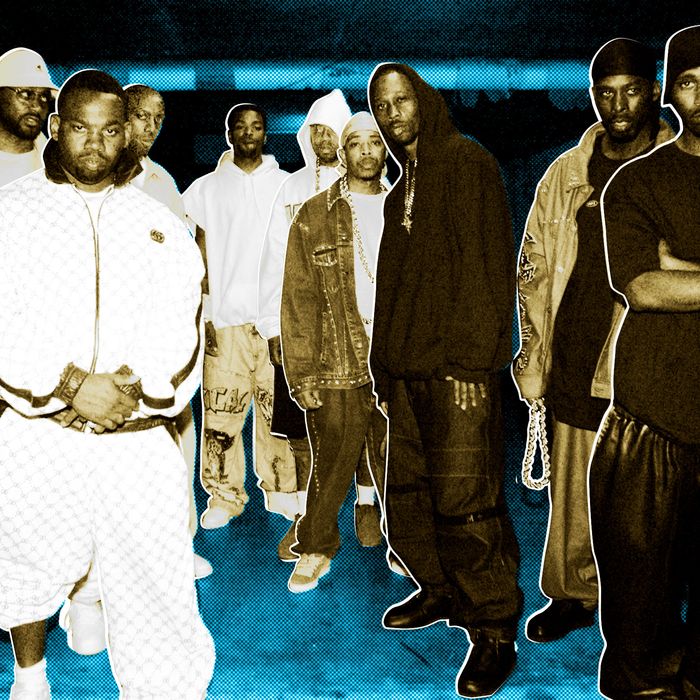 Wu Tang Clan at the filming of their new video in Los Angeles, Ca. 9/18/00.