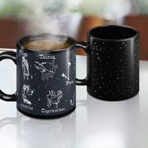 Heat Changing Constellation Mug Magic Coffee Mug Heat Sensitive Porcelain Tea Cup
