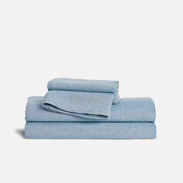 Brooklinen Washed European-Linen Core Sheet Set - Queen