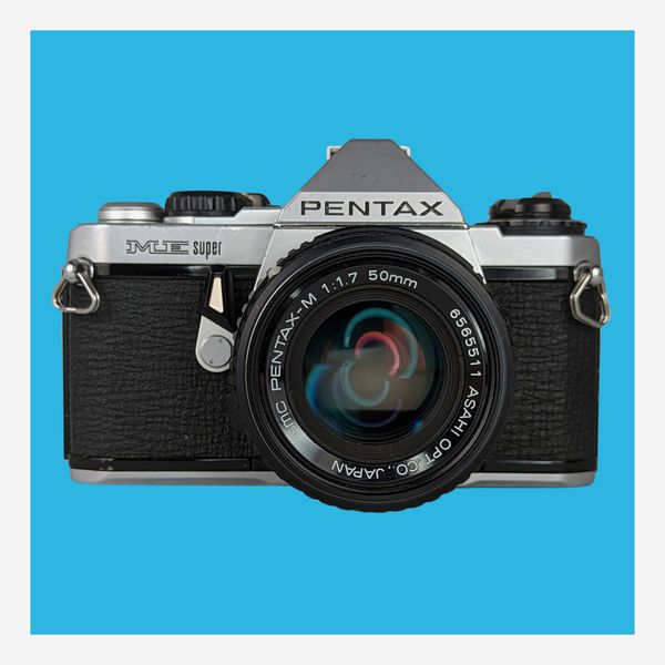 Pentax ME Super Vintage SLR 35-mm. Film Camera