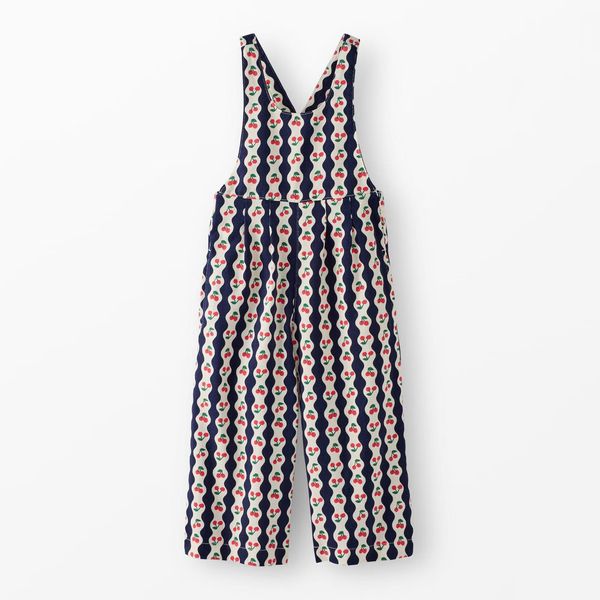 Hanna Andersson Twill Wide Leg Overalls