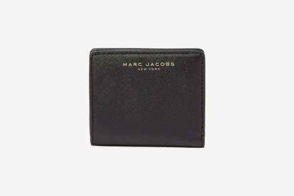Marc Jacobs Saffiano Bi-Fold Wallet