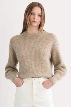 Everlane The Cocoon Crew in Alpaca