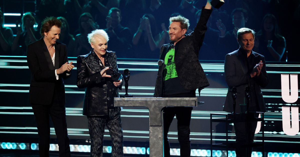 Rock Hall Of Fame 2022 Duran Duran Induction And Andy Taylor 