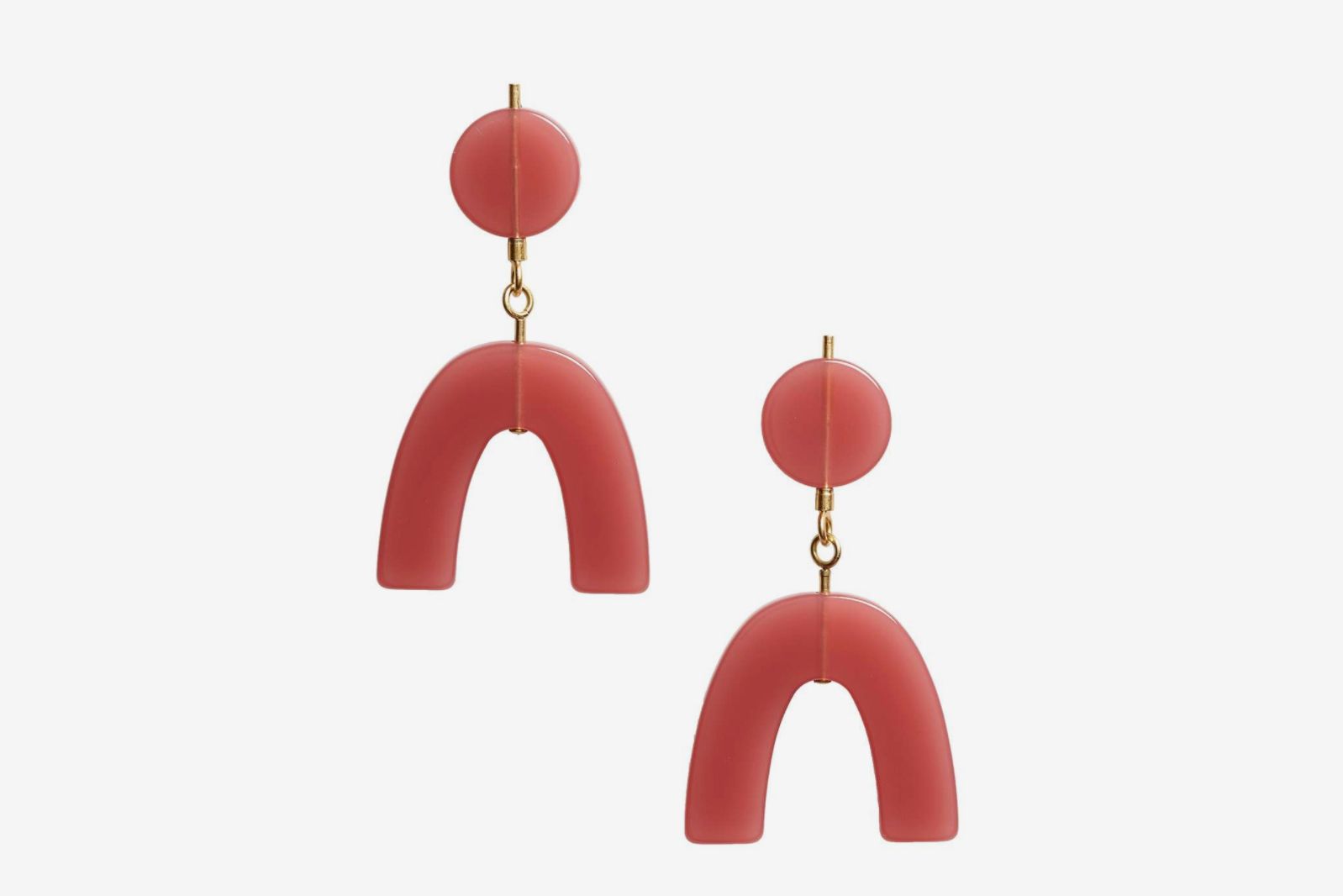 Madewell Shapes Statement Drop Earrings