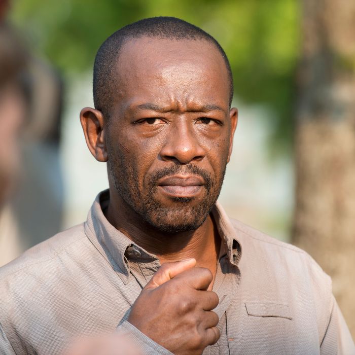 Lennie James as Morgan Jones - The Walking Dead _ Season 6, Episode 7 - Photo Credit: Gene Page/AMC