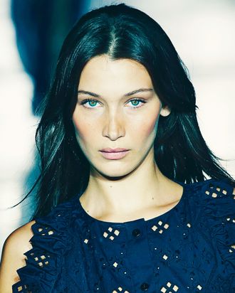 What Do We Even Call This Style of Bangs Bella Hadid Just Debuted? See  Photos