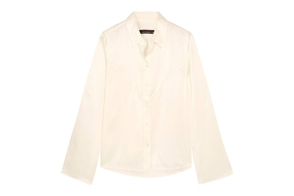 Kate Moss for Equipment Selah Silk-Satin Shirt