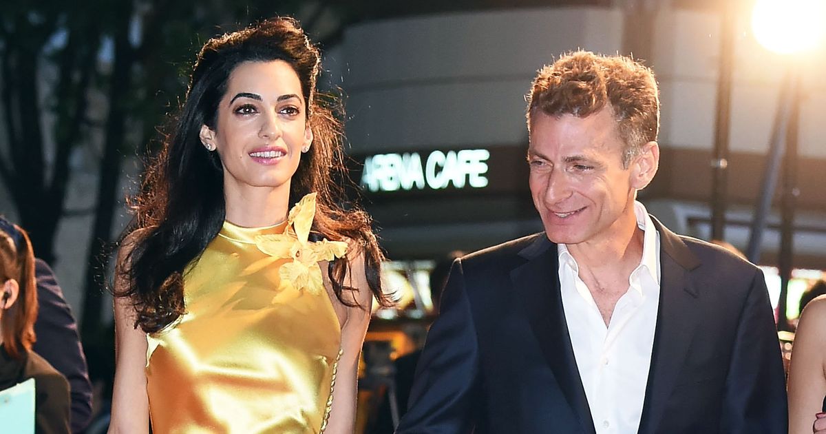 Amal Clooney Wore a Glowing Gold Dress