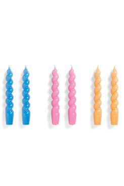 Hay Spiral 6-Pack Assorted Candles
