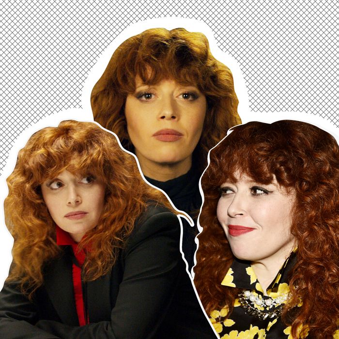 Natasha Lyonnes Hair Is Making Everyone Want Curly Bangs