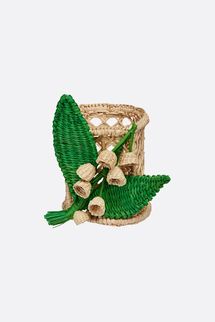 Dior Lily of the Valley, Green Napkin Rings