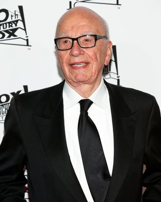 Rupert Murdoch attends the 20th Century Fox And Fox Searchlight Pictures' Academy Award Nominees Celebration at Lure on February 24, 2013 in Hollywood, California.