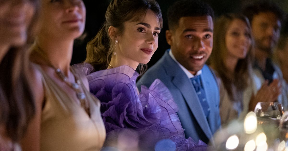 emily in paris purple dress season 3 Emily in Paris' on Netflix: What Happened in Season 3