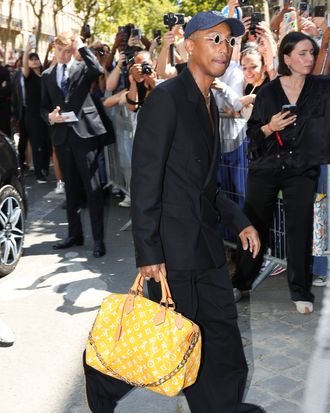 Pharrell’s Louis Vuitton Speedy Bag Has a Hefty Price