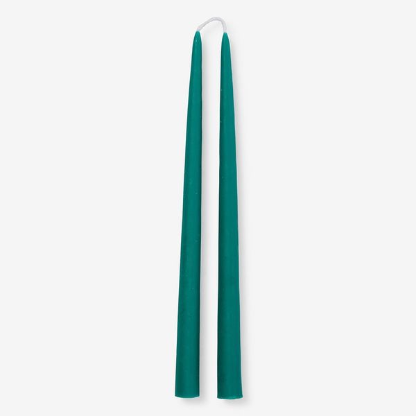 Areaware Honey, I'm Home Beeswax Candles - Teal, Set of 2