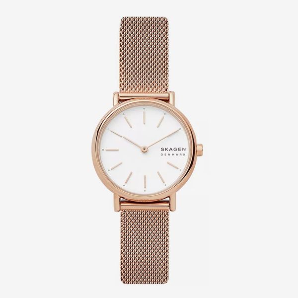 Skagen Women's Signatur Slim Rose Gold-Tone Watch