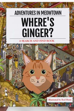 Where's your cat? Adventures in Meowtown Personalized Book