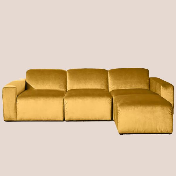 Urban Outfitters Modular Velvet Sofa