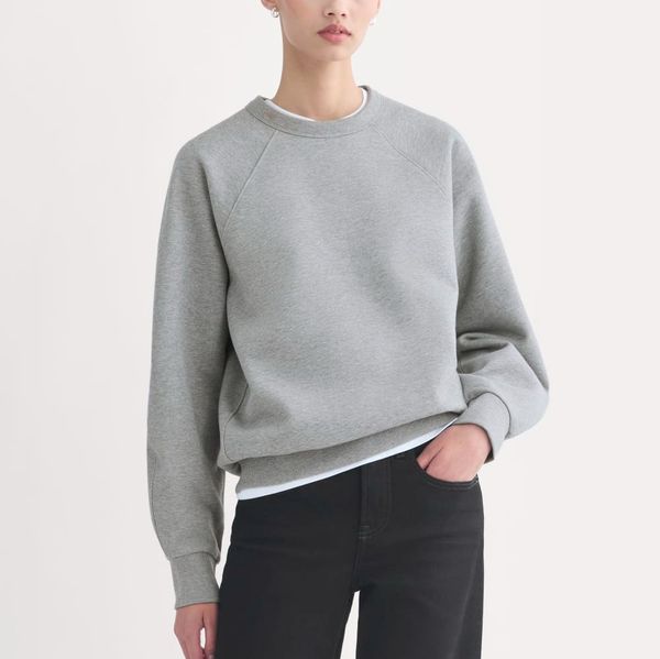 Everlane Luxe Fleece Raglan Crewneck