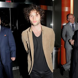 Penn Badgley==
The Cinema Society & Calvin Klein Collection host a screening of 