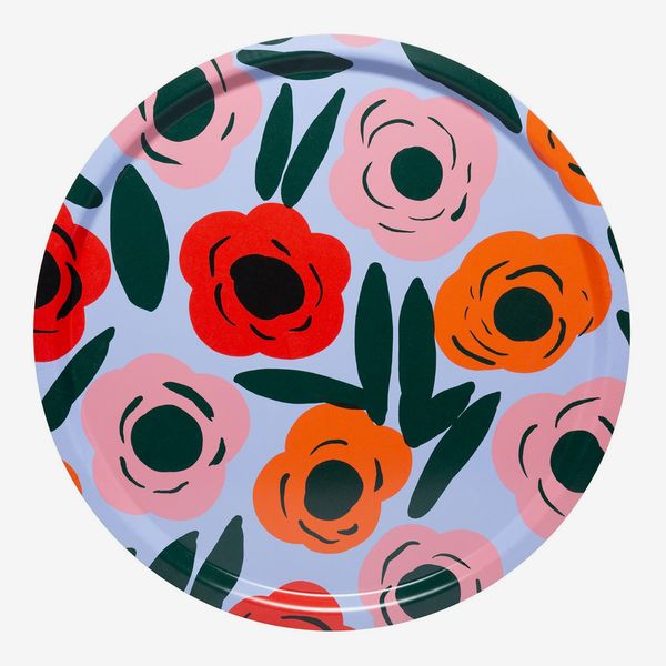 Marimekko Ruukku Floral Print Serving Tray