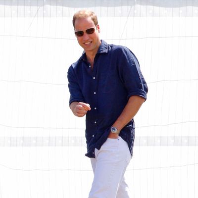 Prince William Speaks of Nothing But Diapers
