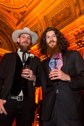 Damon Boelte and Aaron Polsky, also known as the "cocktail duo" Cripple Creek.