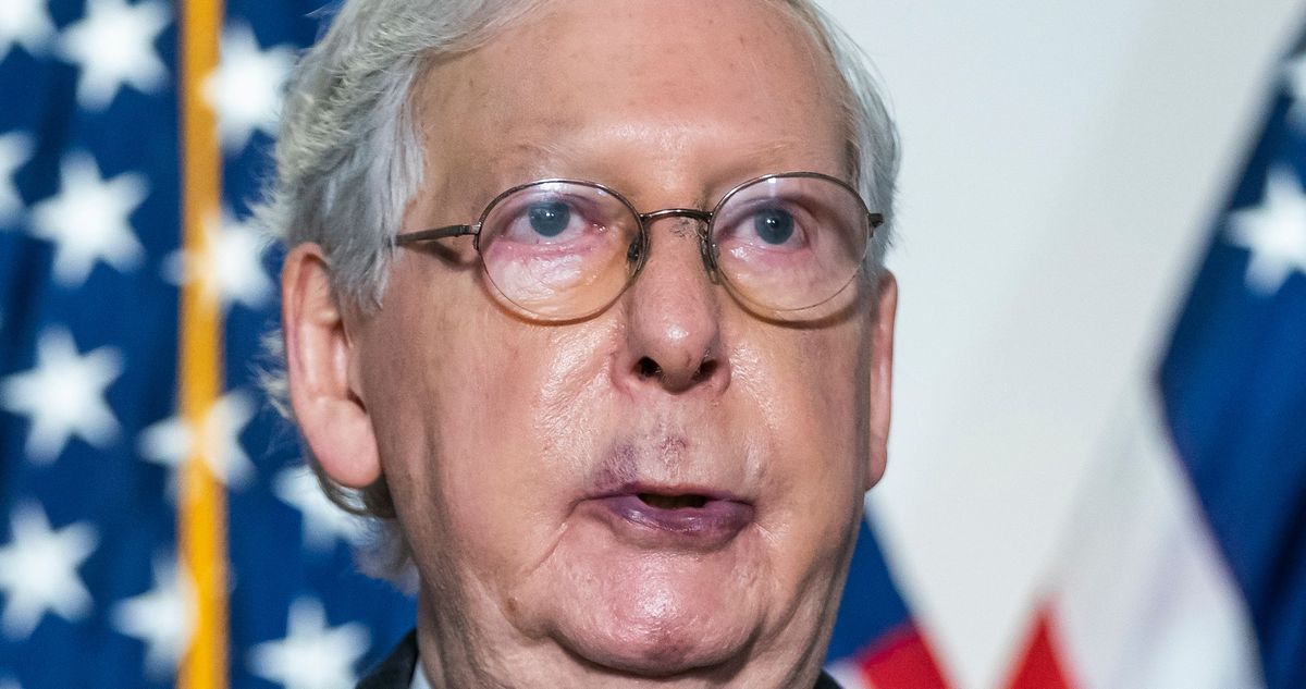 Whats Going On With Mitch Mcconnells Hands 