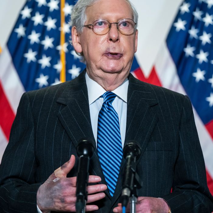 What's Going On with Mitch McConnell's Hands?