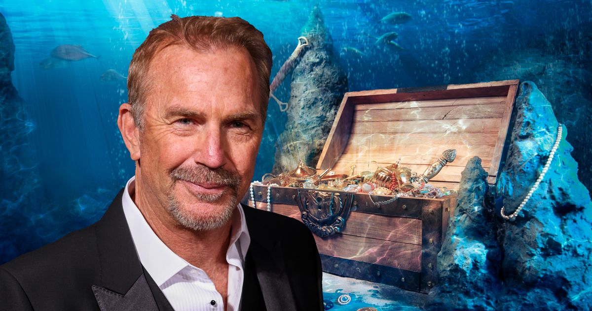 Kevin Costner Is Going Deep-Sea Sunken Treasure Hunting